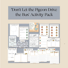 Load image into Gallery viewer, &#39;Don&#39;t Let the Pigeon Drive the Bus&#39; Activity Pack
