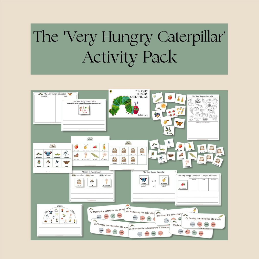 'The Very Hungry Caterpillar' Activity Pack