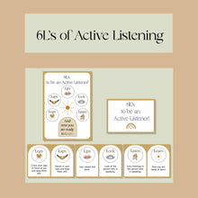Load image into Gallery viewer, 6L&#39;s Active Listening Posters
