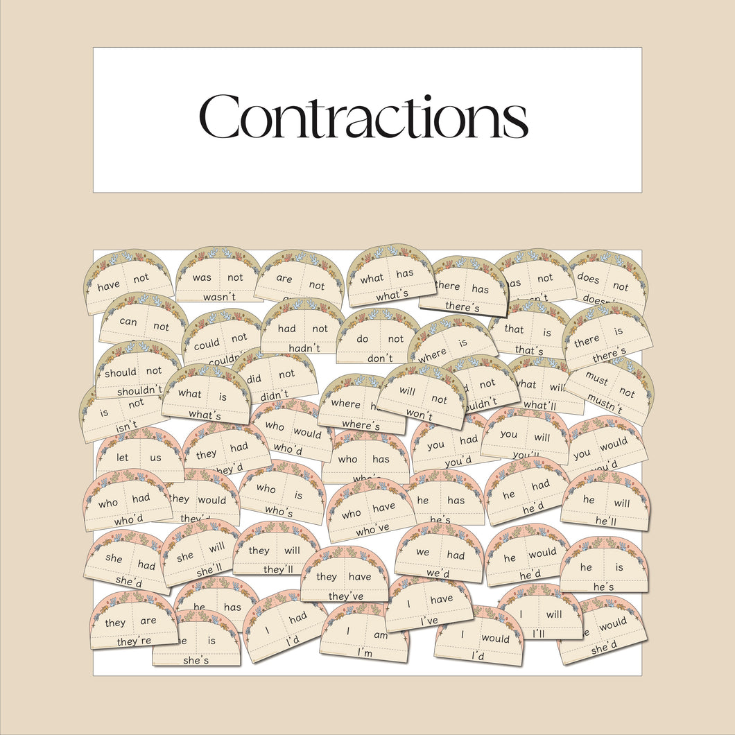 Contractions Puzzles