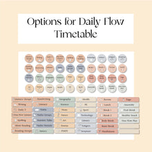 Load image into Gallery viewer, Daily Flow Timetable Pack
