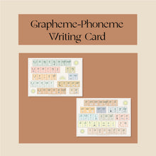 Load image into Gallery viewer, Grapheme-Phoneme Writing Card
