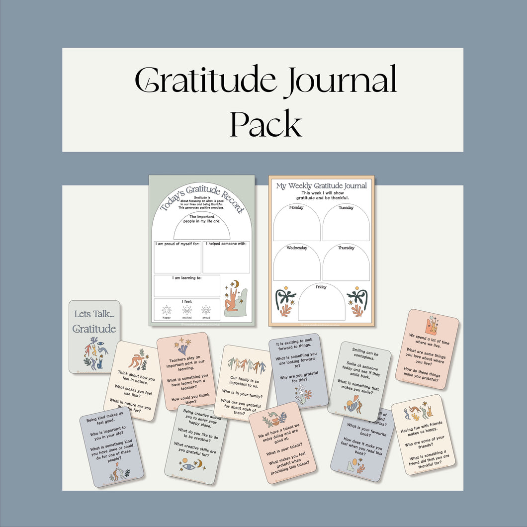Gratitude Journal Pack