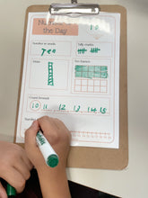 Load image into Gallery viewer, Early years Number of the Day Activity Cards
