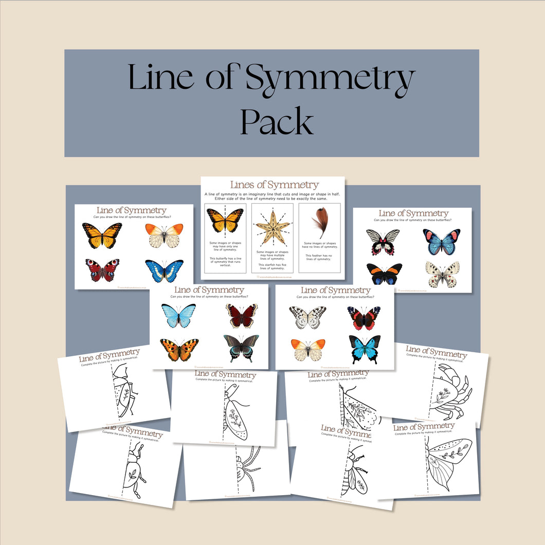 Line of Symmetry Pack