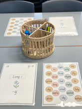 Load image into Gallery viewer, Long Vowel Family Garden Posters and Activity Cards
