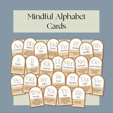 Load image into Gallery viewer, Mindful Alphabet Cards

