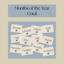 Load image into Gallery viewer, Months of the Year Coral
