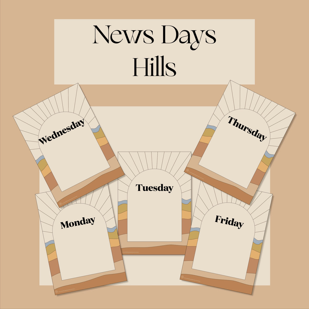 News Grouping Posters- Hills