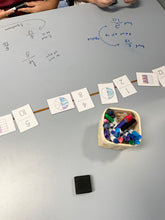 Load image into Gallery viewer, Fractions- Matching Equivalent Fractions Cards
